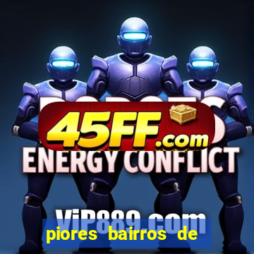 piores bairros de santos sp